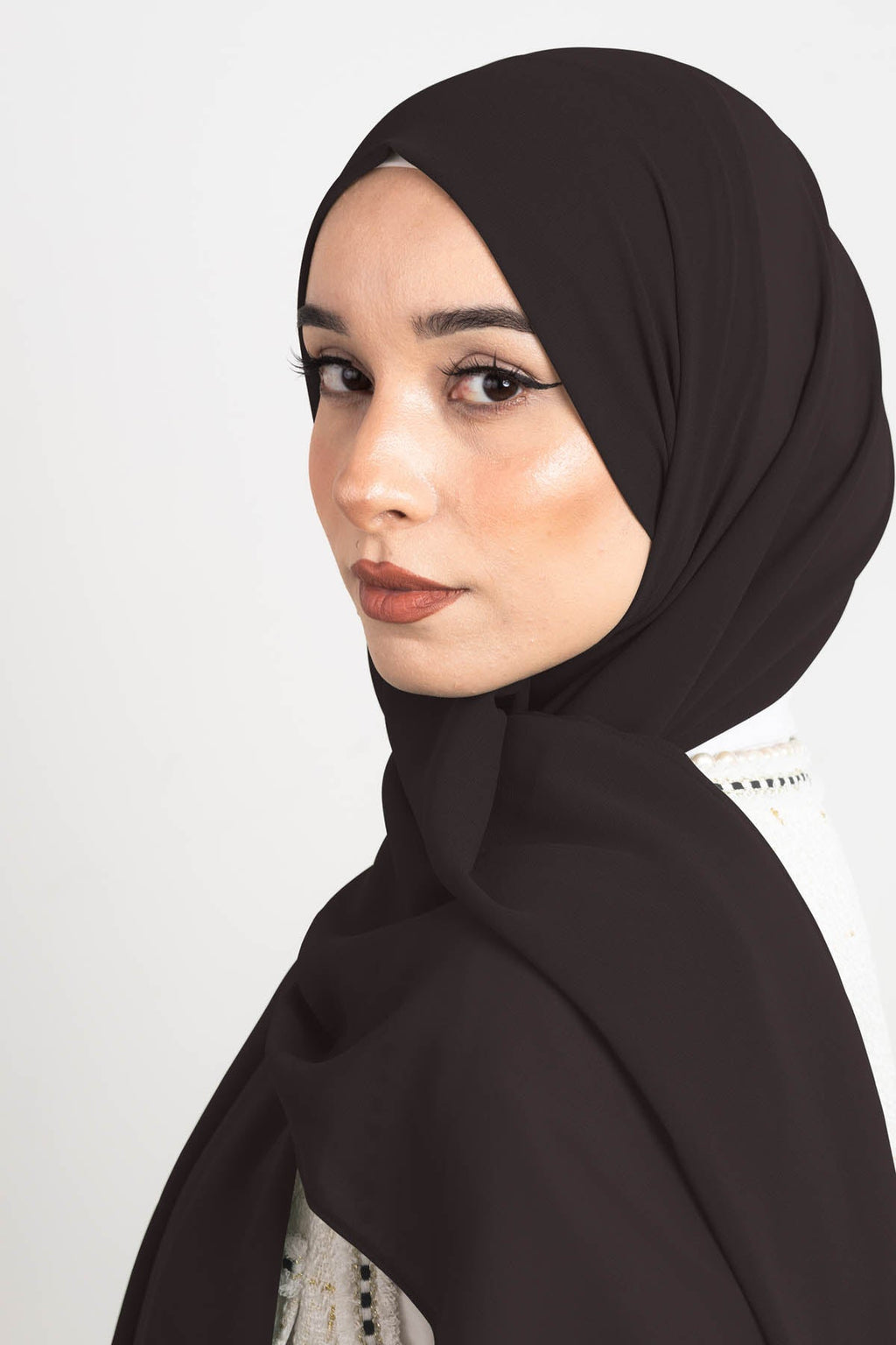 Mahogany - Premium Chiffon Hijab