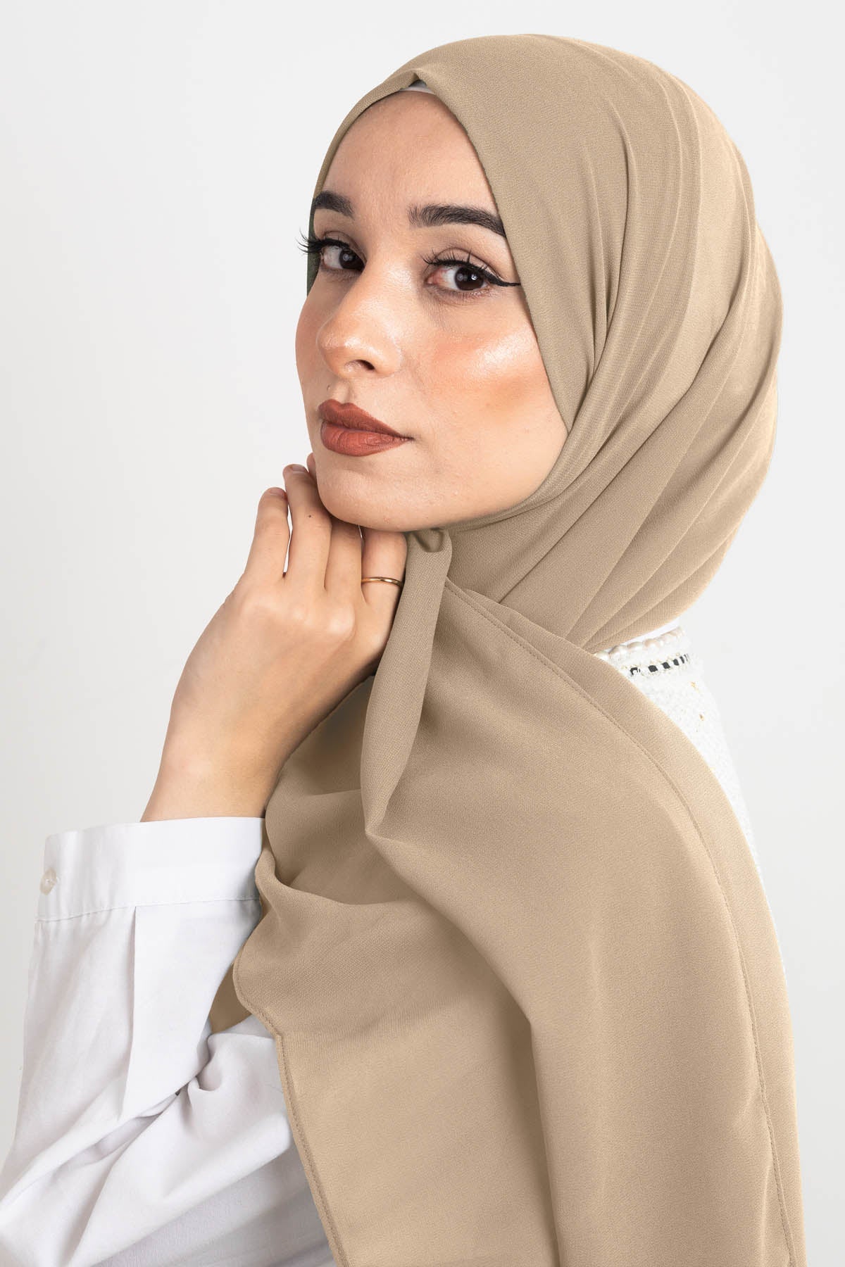 Sand - Premium Chiffon Hijab
