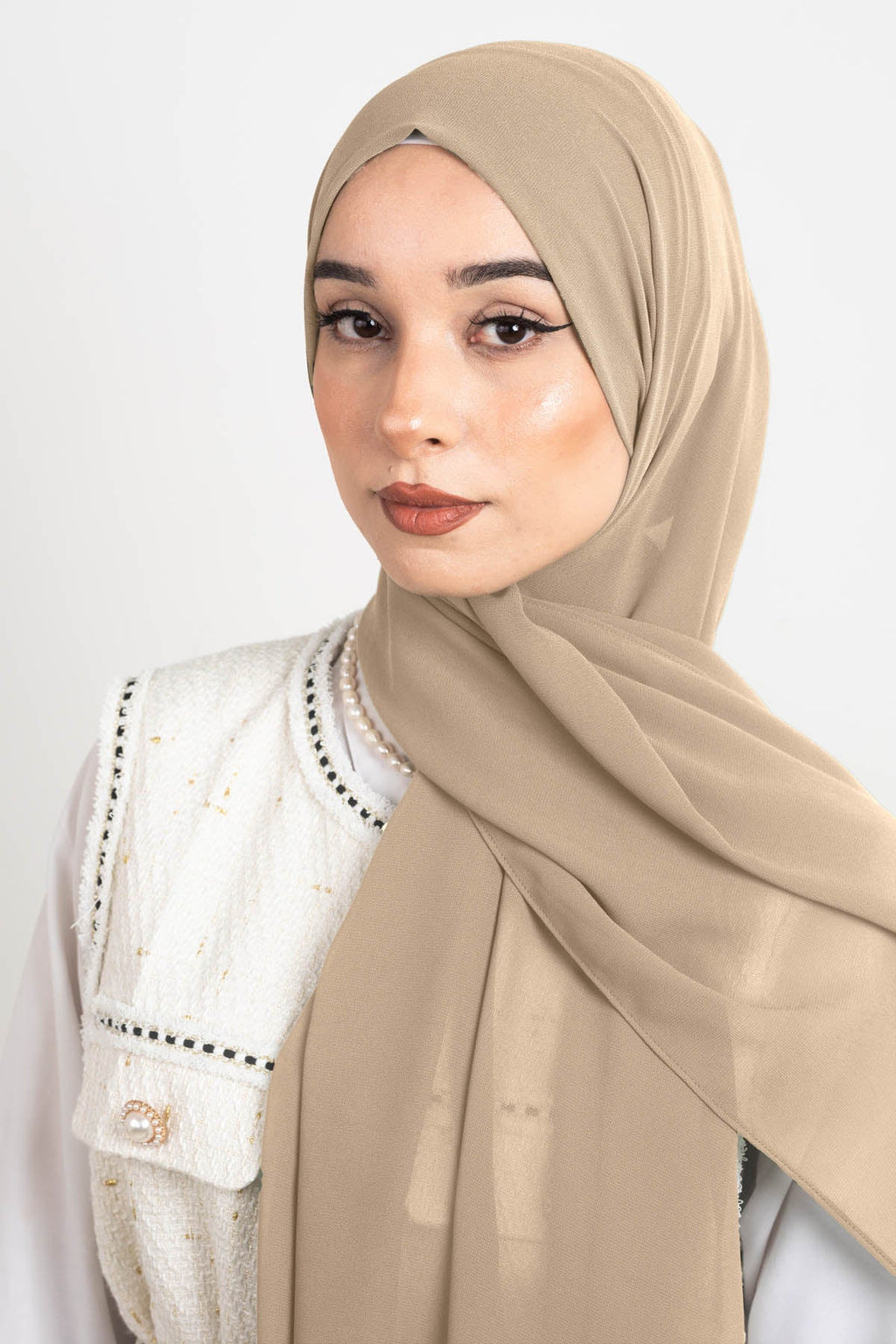 Sand - Premium Chiffon Hijab