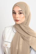 Sand - Premium Chiffon Hijab