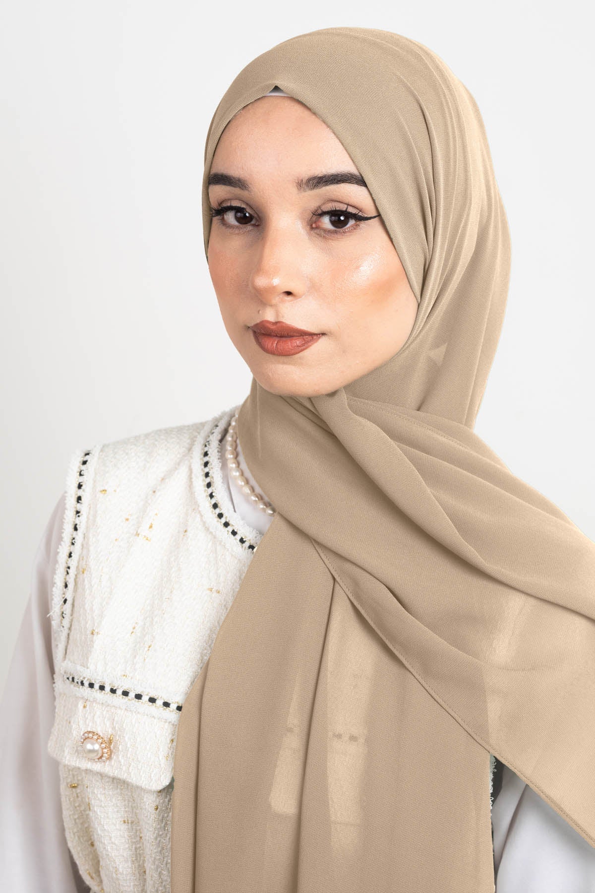 Sand - Premium Chiffon Hijab
