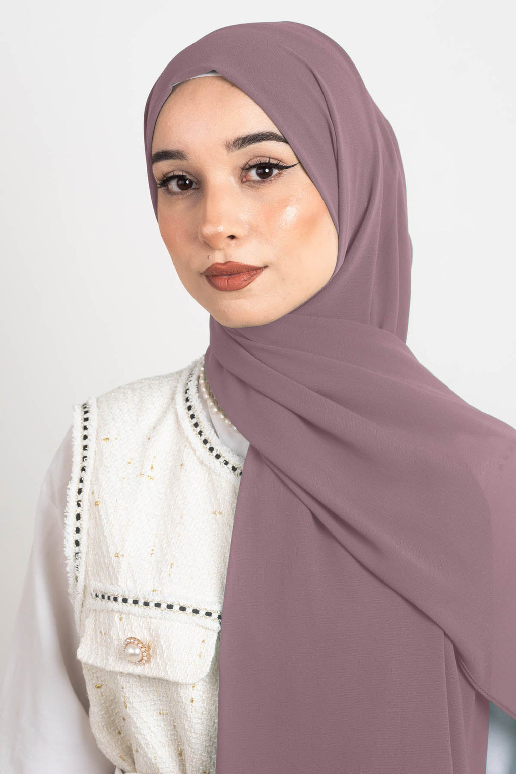 Mauve - Premium Chiffon Hijab