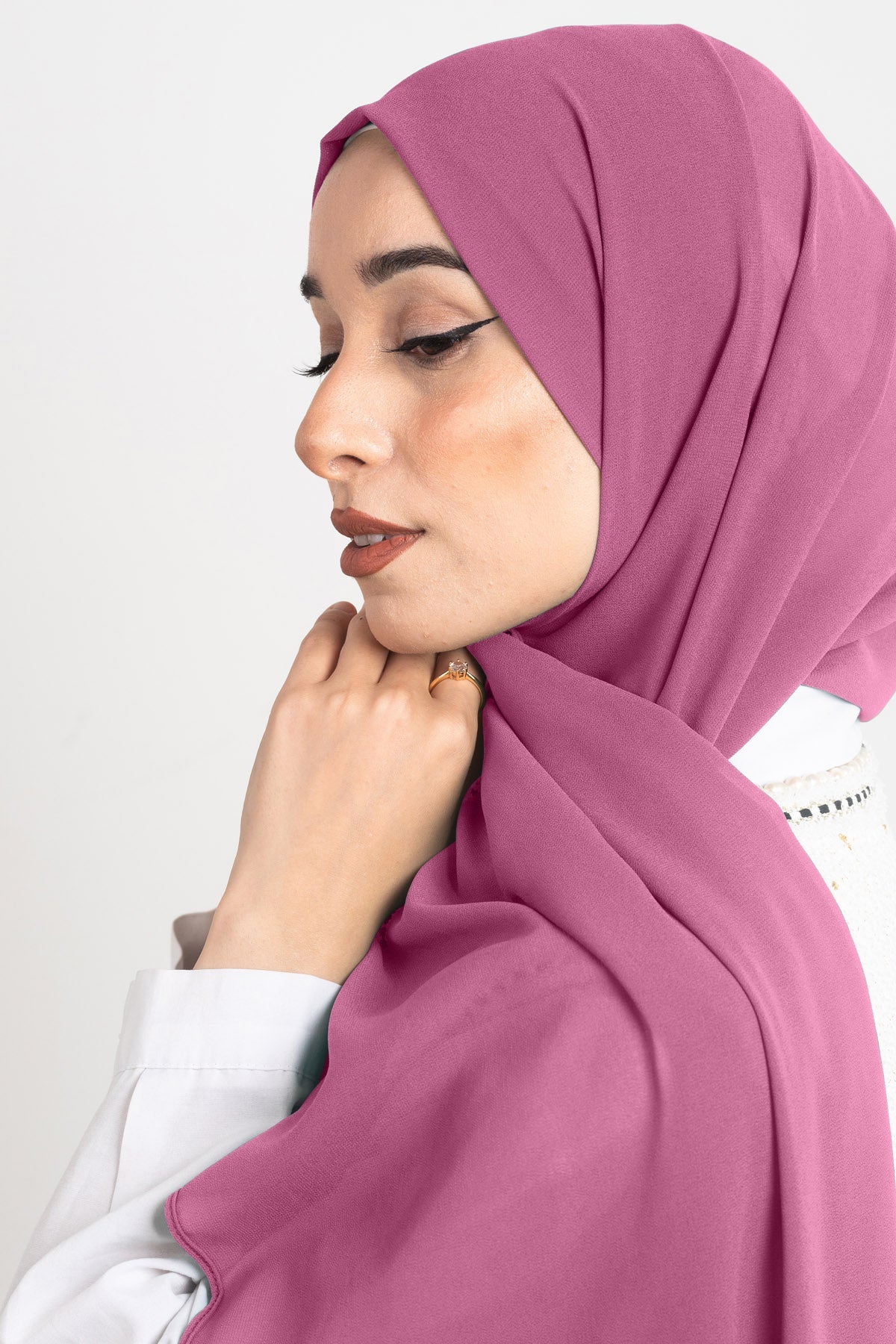 Orchid - Premium Chiffon Hijab