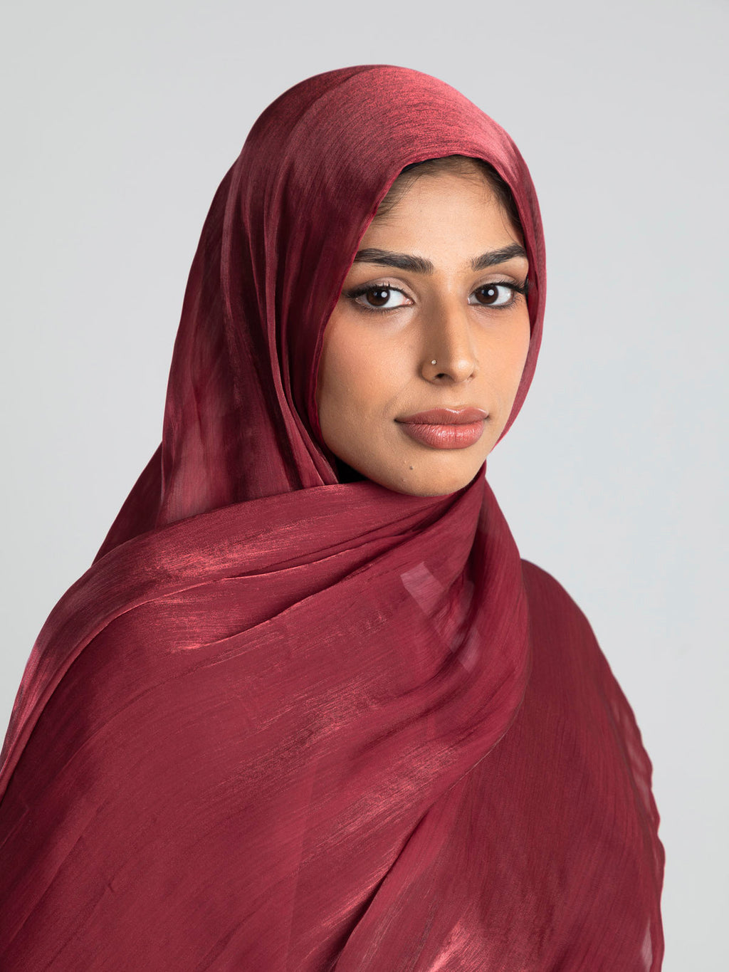 Berry - Luxury Satin Hijab