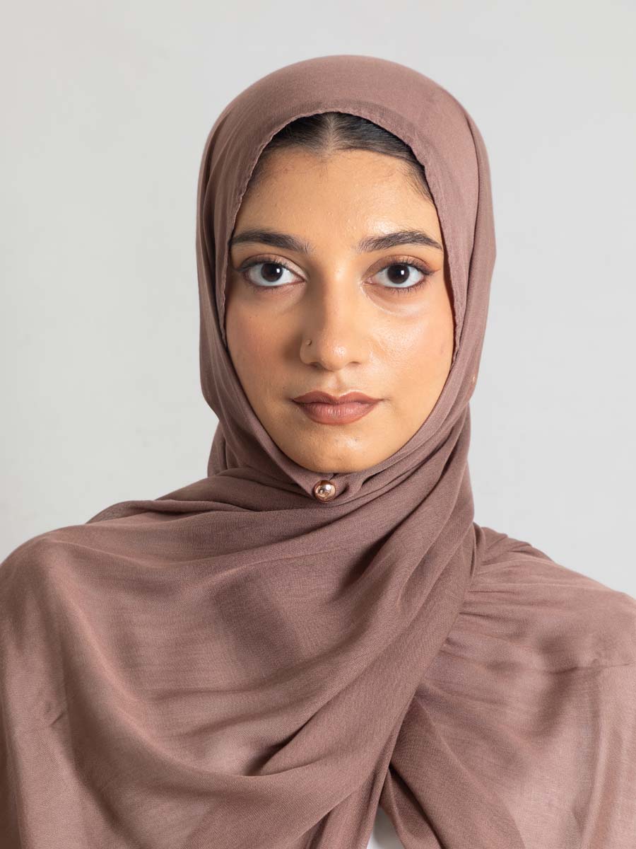 Copper Brown - Modal Hijab